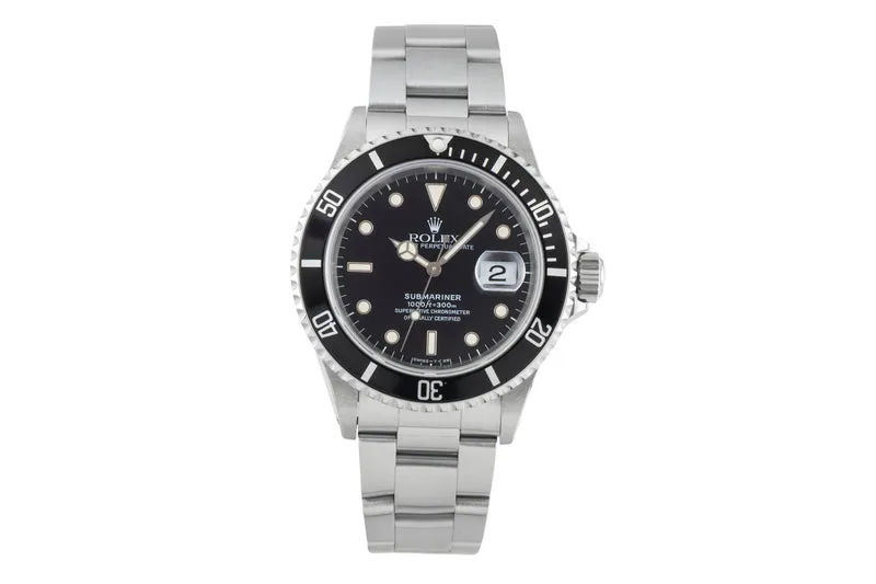 Rolex Submariner steel automatic men's watch 16610 [2601250]