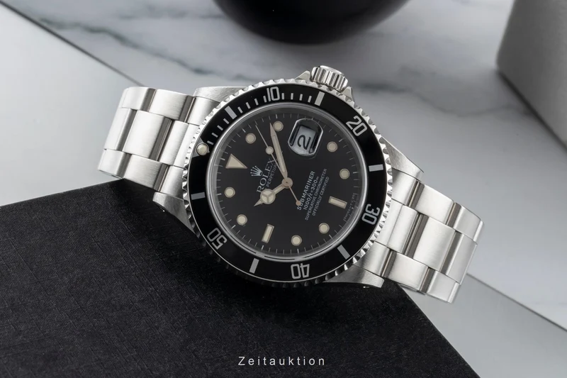 Rolex Submariner steel automatic men's watch 16610 [2601250]