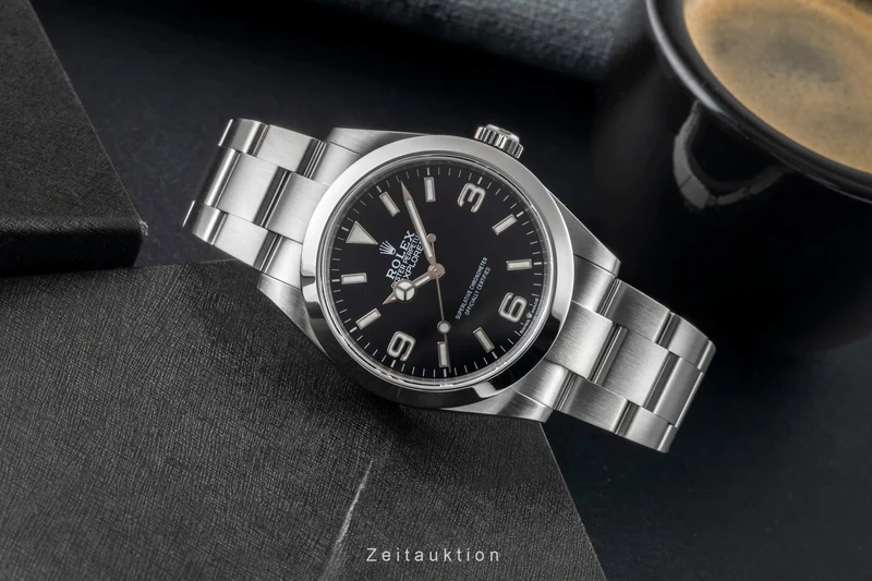 Rolex Explorer steel automatic men's watch 224270 [2601203]