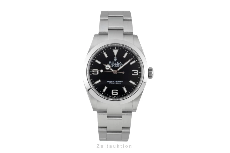 Rolex Explorer steel automatic men's watch 224270 [2601203]