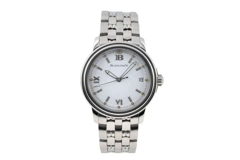 Blancpain Leman steel automatic men's watch 2100-1127-11 [2507448]