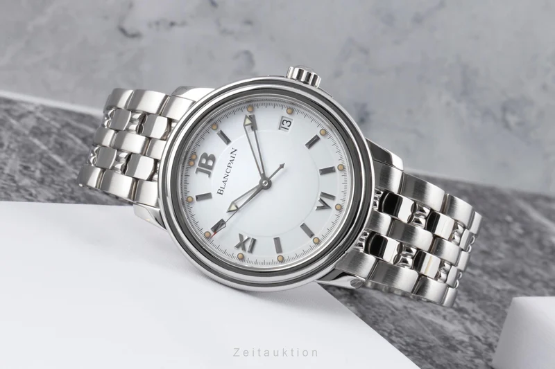 Blancpain Leman steel automatic men's watch 2100-1127-11 [2507448]