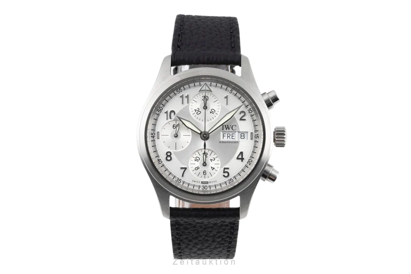 IWC Fliegerchronograph chronograph steel automatic men's watch IW370621 [2601078]
