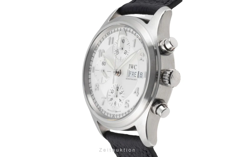 IWC Fliegerchronograph chronograph steel automatic men's watch IW370621 [2601078]