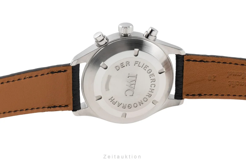IWC Fliegerchronograph chronograph steel automatic men's watch IW370621 [2601078]