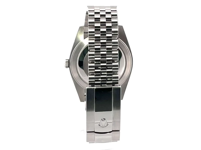 Rolex Datejust 41 Edelstahl Weißgold 126334 Rhodium Jubile-Band