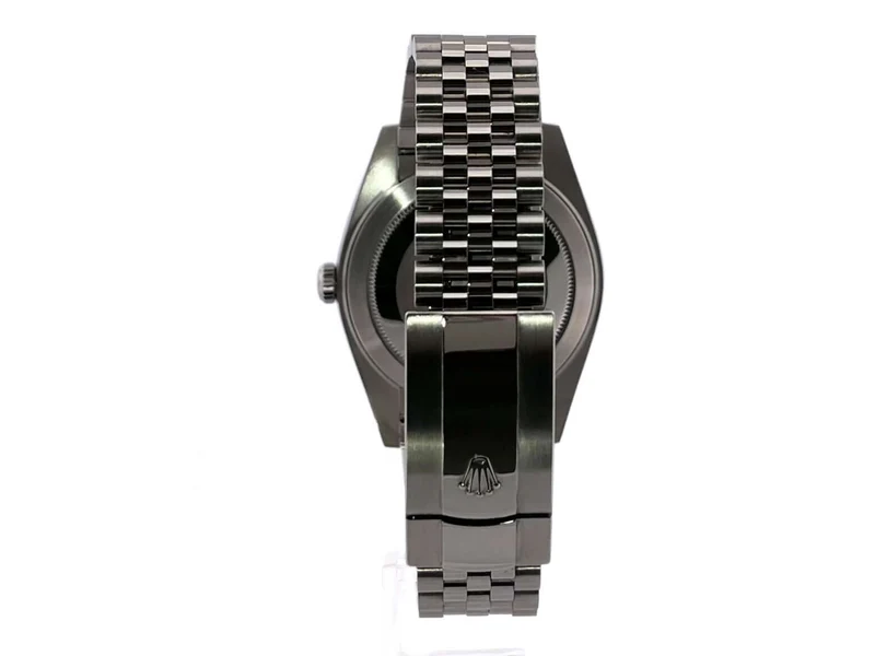 Rolex Datejust 41 Edelstahl Weißgold 126334 Silber Jubile-Band