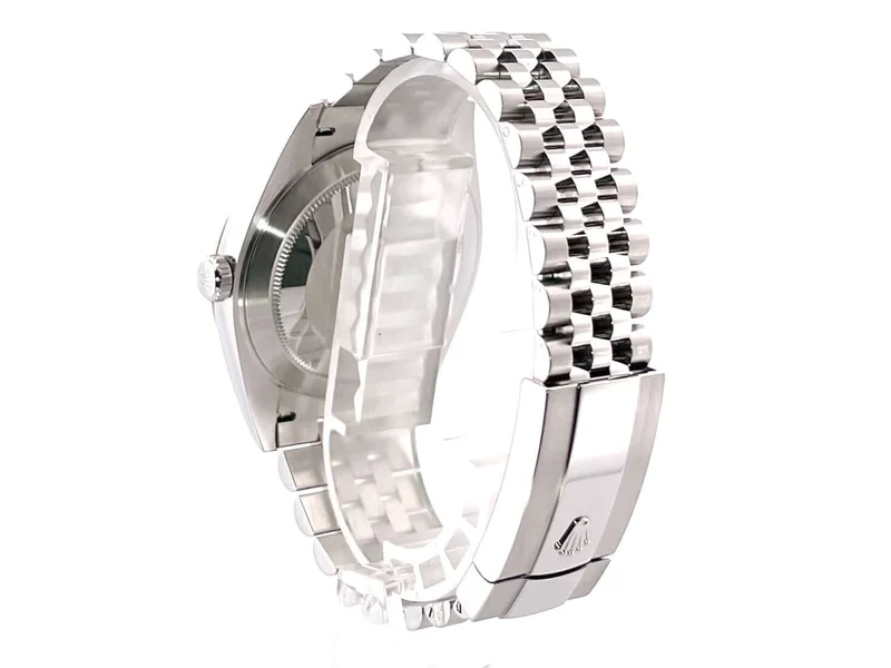 Rolex Datejust 41 Edelstahl Weißgold 126334 Schwarz Jubile