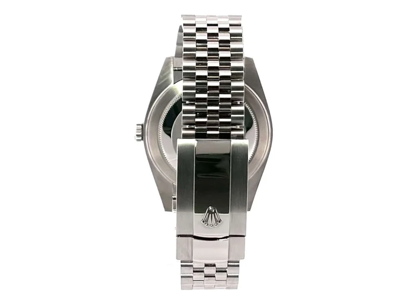 Rolex Datejust 41 Edelstahl Weißgold 126334 Silber Jubile-Band