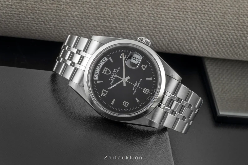 Tudor Date-Day steel automatic men's watch 76200 [2600968]