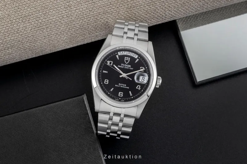 Tudor Date-Day steel automatic men's watch 76200 [2600968]