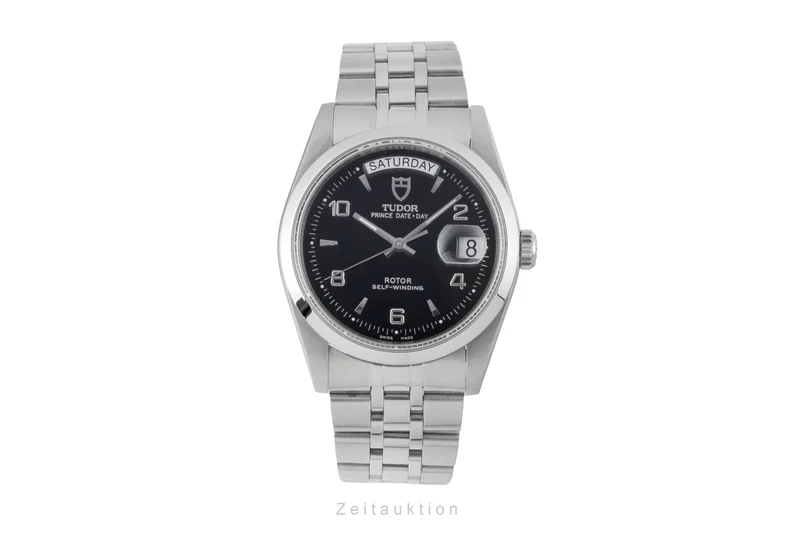 Tudor Date-Day steel automatic men's watch 76200 [2600968]