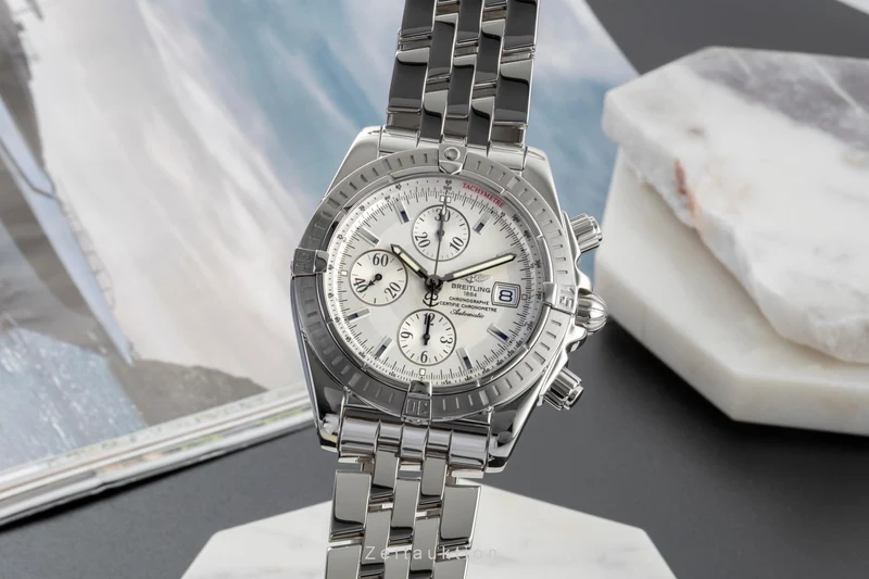 Breitling Evolution chronograph steel automatic men's watch A13356 [2601017]