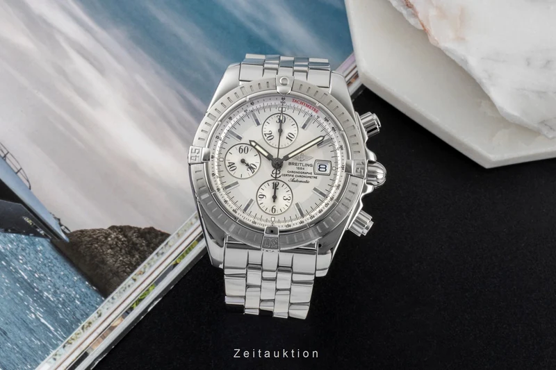 Breitling Evolution chronograph steel automatic men's watch A13356 [2601017]