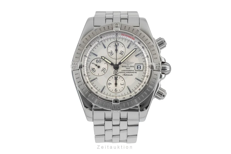 Breitling Evolution chronograph steel automatic men's watch A13356 [2601017]