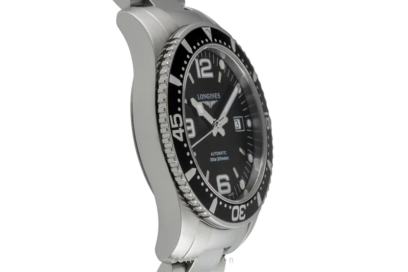 Longines Hydro Conquest steel automatic men's watch L3.742.4.56.6 LP: 1500EUR [2600964]
