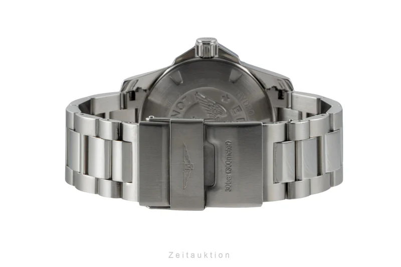Longines Hydro Conquest steel automatic men's watch L3.742.4.56.6 LP: 1500EUR [2600964]