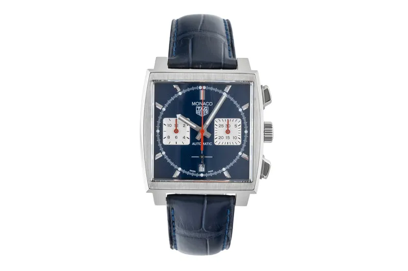 Tag Heuer Monaco chronograph steel automatic men's watch CBL2111.FC6453 LP: 8250EUR [2601201]