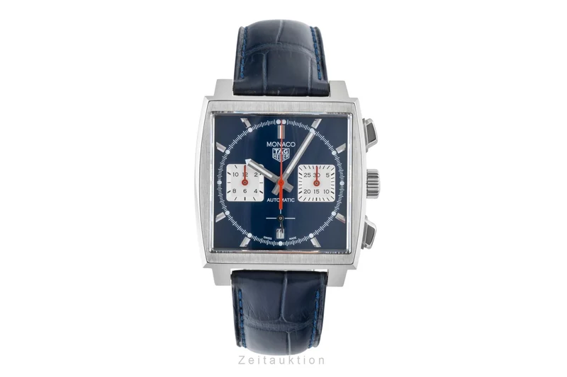 Tag Heuer Monaco chronograph steel automatic men's watch CBL2111.FC6453 LP: 8250EUR [2601201]