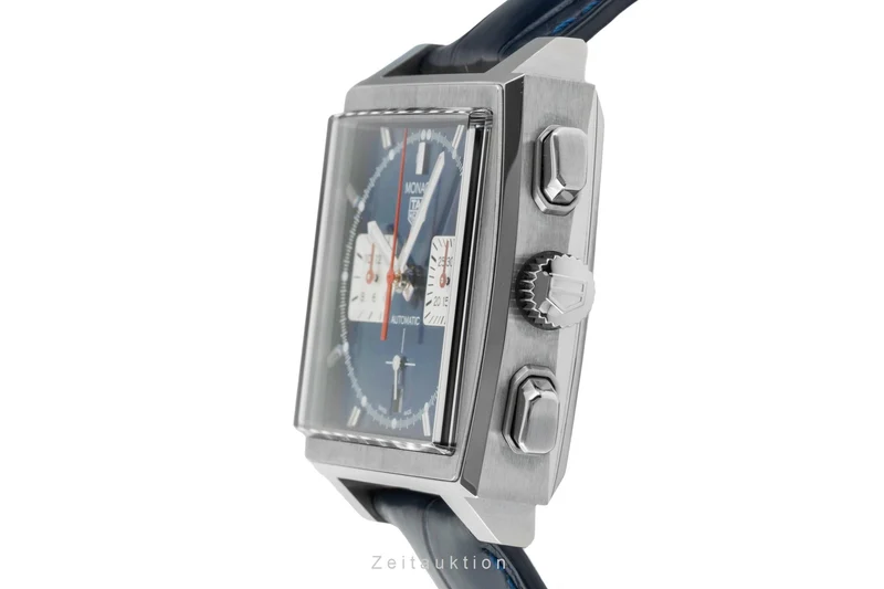 Tag Heuer Monaco chronograph steel automatic men's watch CBL2111.FC6453 LP: 8250EUR [2601201]