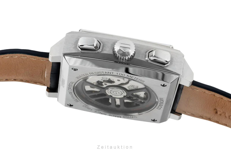 Tag Heuer Monaco chronograph steel automatic men's watch CBL2111.FC6453 LP: 8250EUR [2601201]