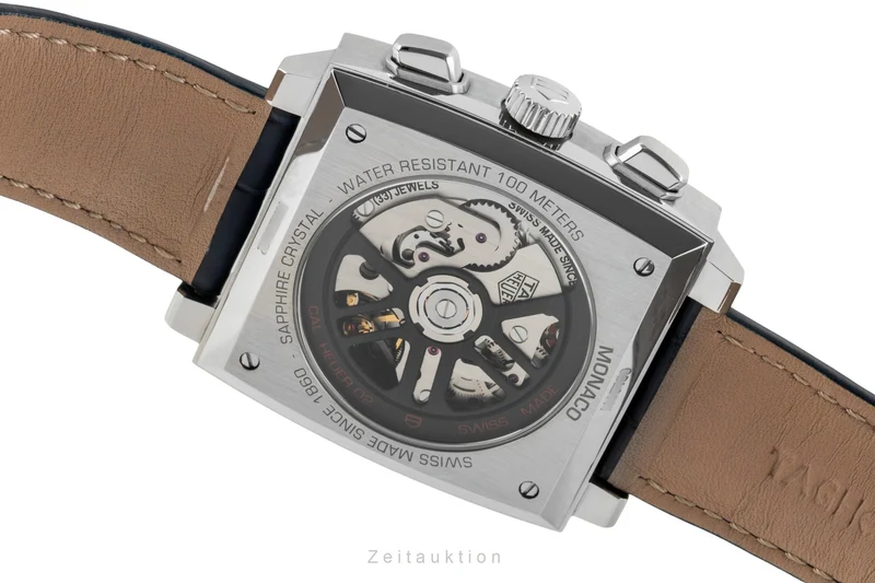 Tag Heuer Monaco chronograph steel automatic men's watch CBL2111.FC6453 LP: 8250EUR [2601201]