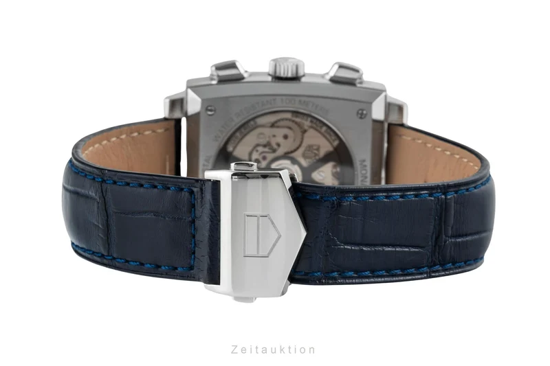 Tag Heuer Monaco chronograph steel automatic men's watch CBL2111.FC6453 LP: 8250EUR [2601201]
