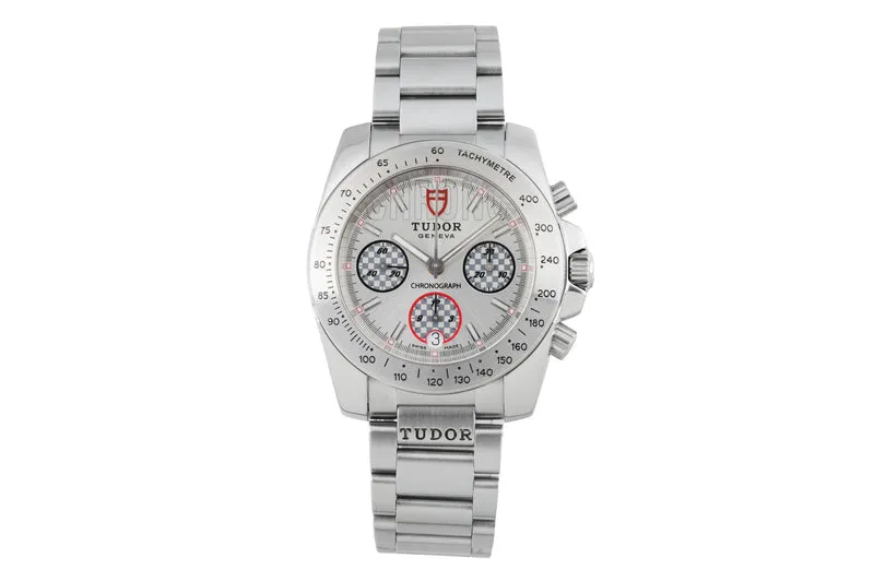 Tudor Sport Chronograph chronograph steel automatic men's watch 20300 [2600865]