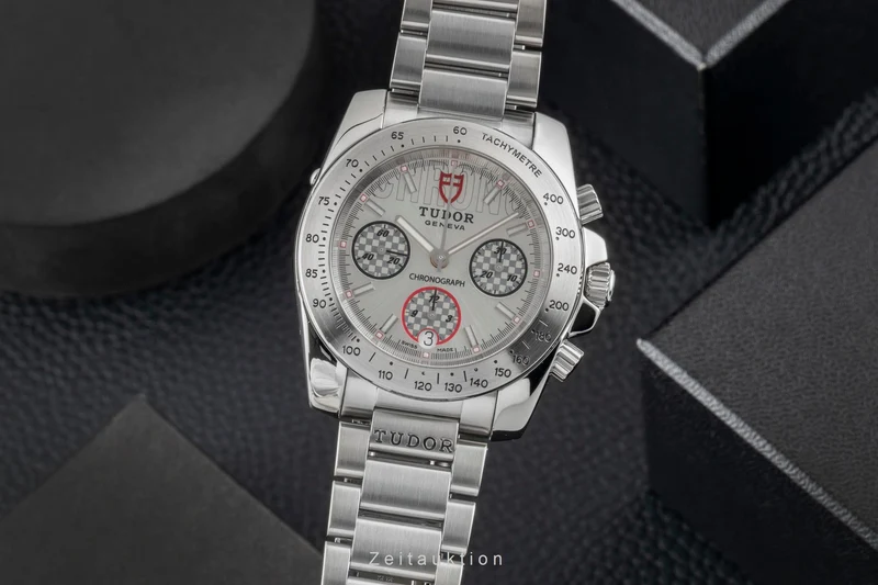 Tudor Sport Chronograph chronograph steel automatic men's watch 20300 [2600865]