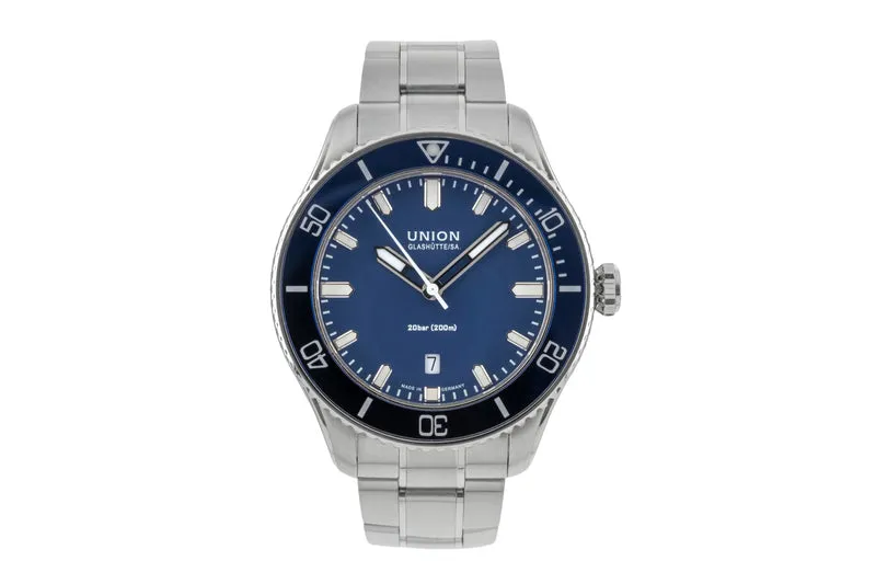 Union Glashütte Belisar steel automatic men's watch D009.907.11.047.00 LP: 2450EUR [2600689]