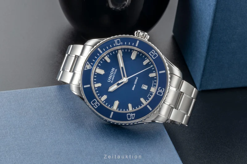 Union Glashütte Belisar steel automatic men's watch D009.907.11.047.00 LP: 2450EUR [2600689]