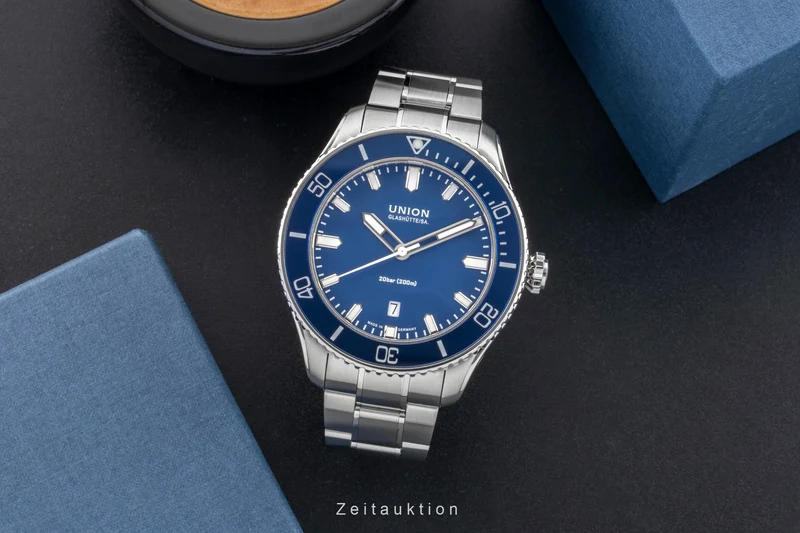 Union Glashütte Belisar steel automatic men's watch D009.907.11.047.00 LP: 2450EUR [2600689]
