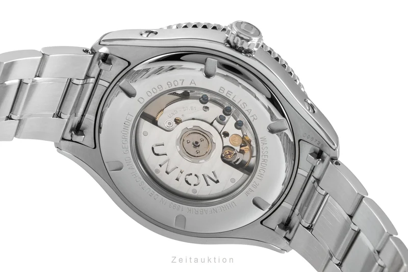 Union Glashütte Belisar steel automatic men's watch D009.907.11.047.00 LP: 2450EUR [2600689]