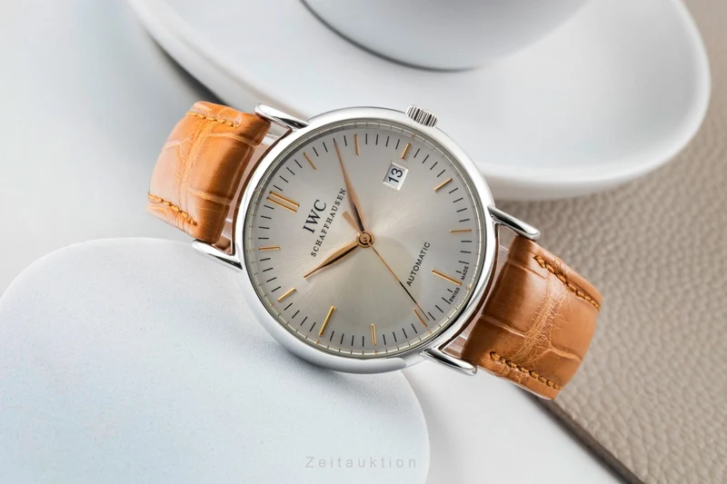 IWC Portofino steel automatic men's watch IW356303 LP: 5600EUR [2601041]