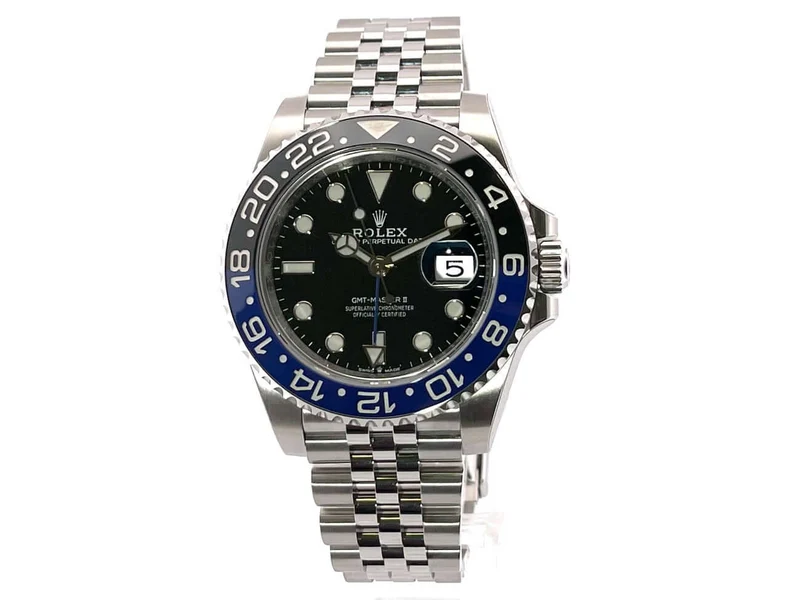Rolex GMT Master II Edelstahl 126710BLNR verklebt aus 2021