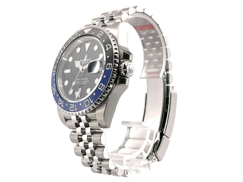Rolex GMT Master II Edelstahl 126710BLNR verklebt aus 2021