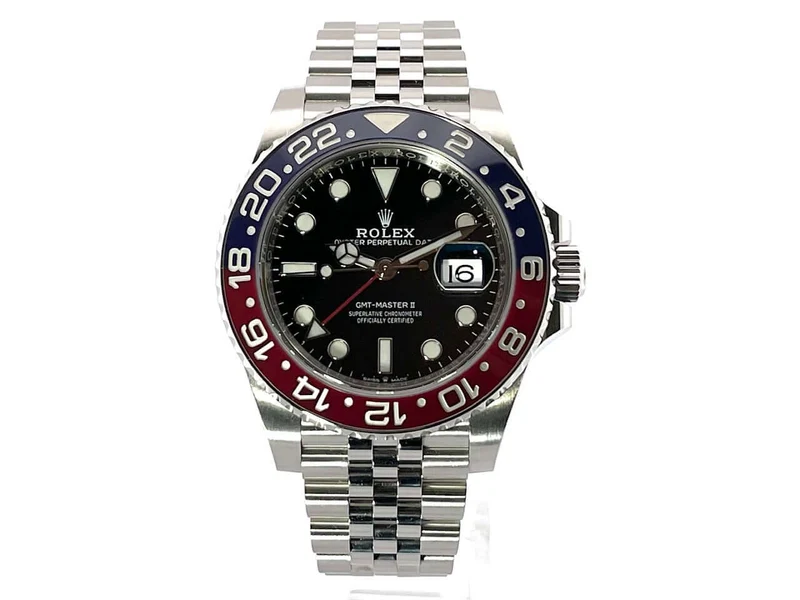 Rolex GMT Master II Edelstahl 126710BLRO aus 2019