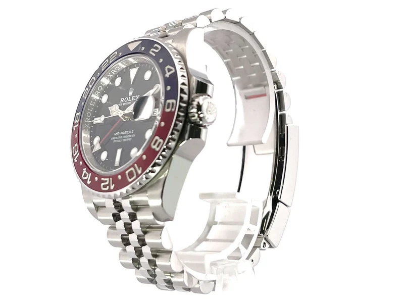 Rolex GMT Master II Edelstahl 126710BLRO aus 2019