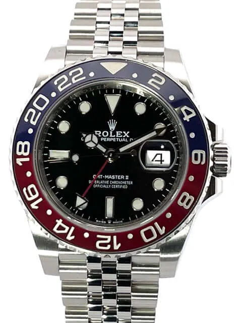Rolex GMT Master II Edelstahl 126710BLRO aus 2019 LC100