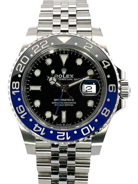 Rolex GMT Master II 126710BLNR Edelstahl aus 2020