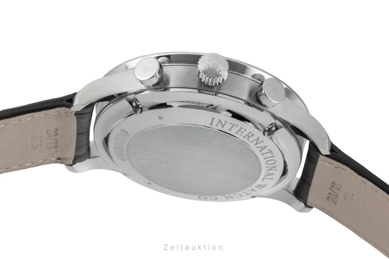 IWC Portugieser chronograph steel automatic men's watch IW371447 LP: 9100EUR [2600823]