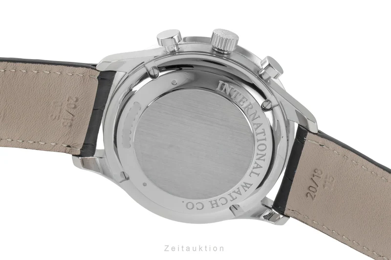 IWC Portugieser chronograph steel automatic men's watch IW371447 LP: 9100EUR [2600823]