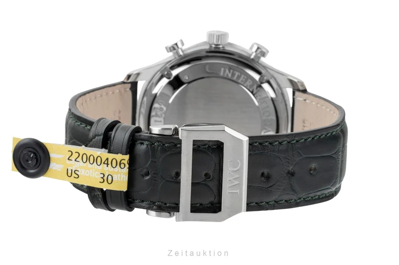 IWC Portugieser chronograph steel automatic men's watch IW371447 LP: 9100EUR [2600823]