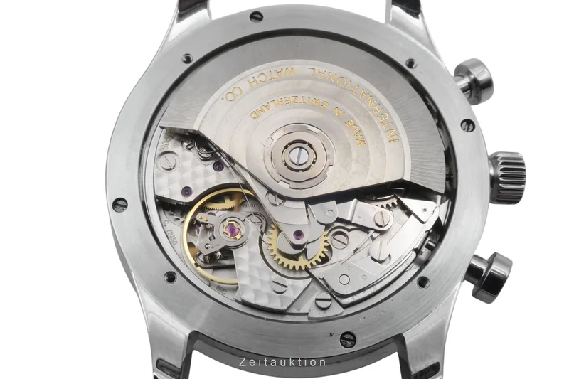 IWC Portugieser chronograph steel automatic men's watch IW371447 LP: 9100EUR [2600823]