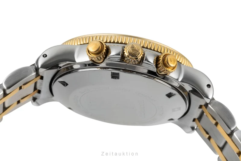 Zenith El Primero chronograph steel / gold automatic men's watch 53-0370-400 [2506369]