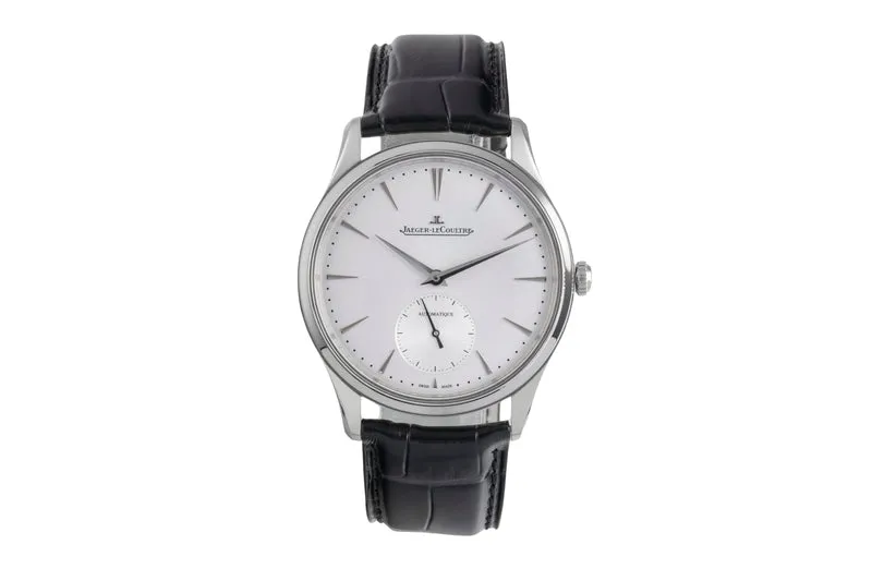 Jaeger LeCoultre Master Ultra Thin steel automatic men's watch Q1218420 ,109.8.90.S [2600909]