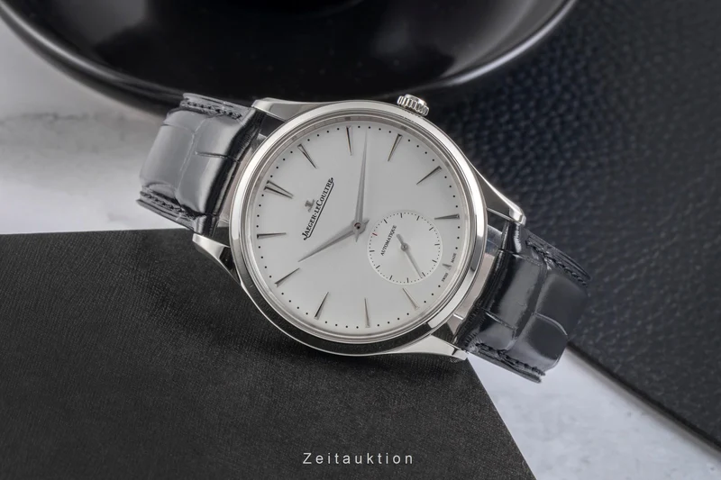 Jaeger LeCoultre Master Ultra Thin steel automatic men's watch Q1218420 ,109.8.90.S [2600909]