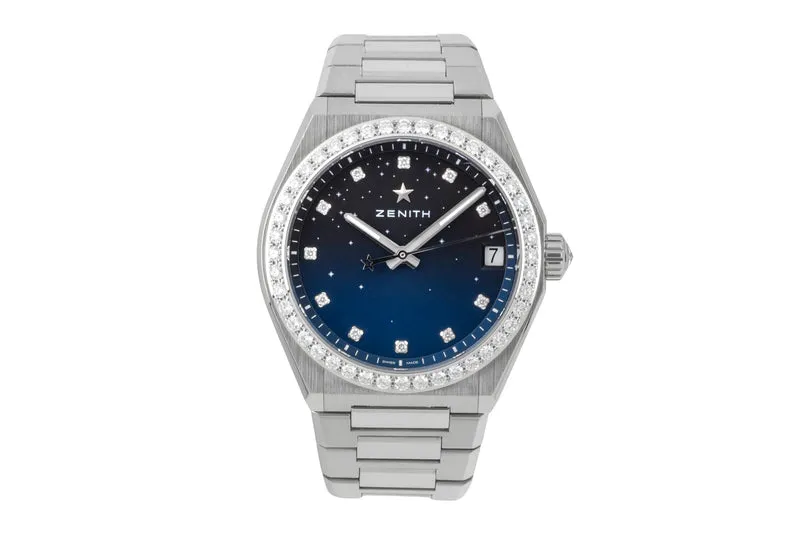 Zenith Defy steel automatic women's watch 16.9200.670/01.MI001 LP: 13500EUR [2601067]