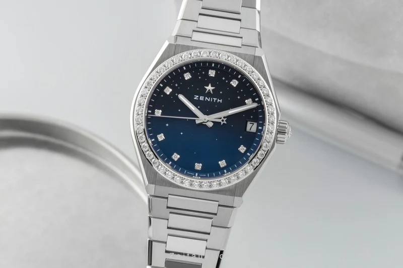 Zenith Defy steel automatic women's watch 16.9200.670/01.MI001 LP: 13500EUR [2601067]