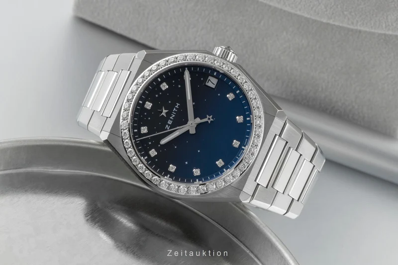Zenith Defy steel automatic women's watch 16.9200.670/01.MI001 LP: 13500EUR [2601067]